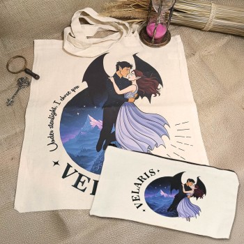 Set Tote y Neceser - Velaris (ACOTAR)