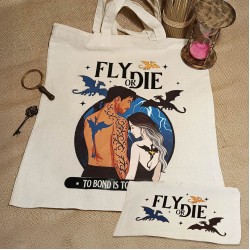 Set Tote y Neceser - Fly or Die (FW)