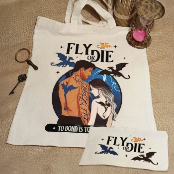 Set Tote y Neceser - Fly or Die (FW)