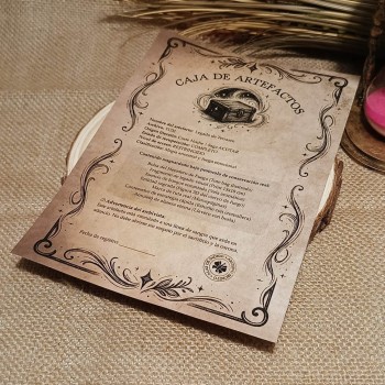 Caja de Artefactos | Archivo TC02: Legado de Terrasen