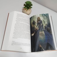 Nesta en el Pantano con Cassian y Azriel