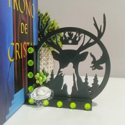 Sujetalibros Trono de Cristal