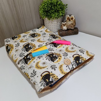 Saco con Fuelle Gatos con lunas