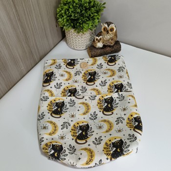 Saco con Fuelle Gatos con lunas