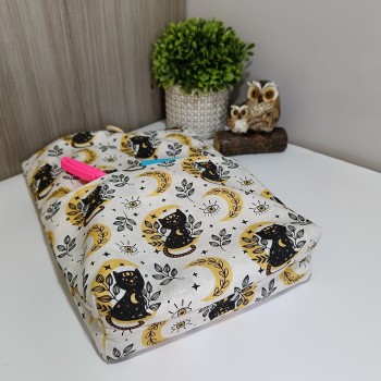 Saco con Fuelle Gatos con lunas