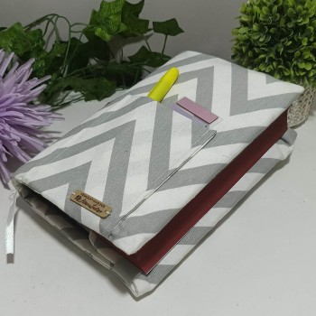 Funda Ajustable Chevron Gris