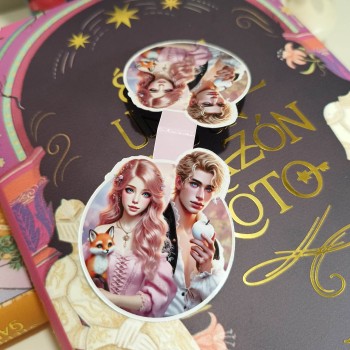 Marcapaginas Evangeline y Jacks