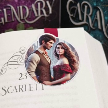 Marcapaginas Scarlett y Julian