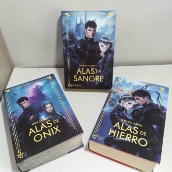Sobrecubiertas saga "Alas de Sangre"