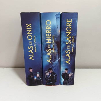 Sobrecubiertas saga "Alas de Sangre"