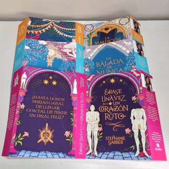 Sobrecubiertas de Érase una vez un corazón roto