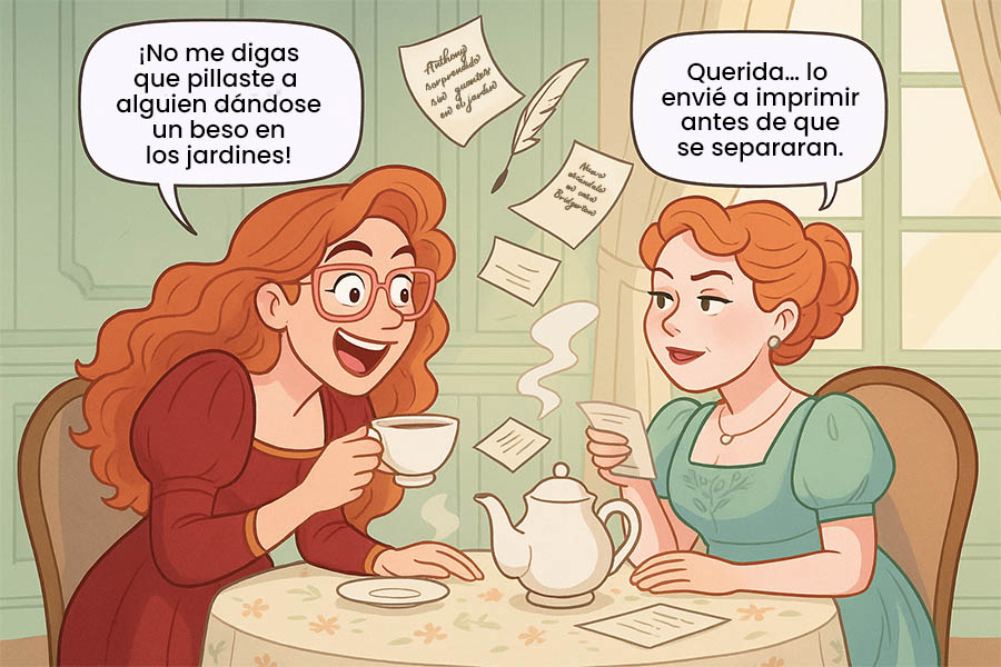 cintia y Lady Whistledown